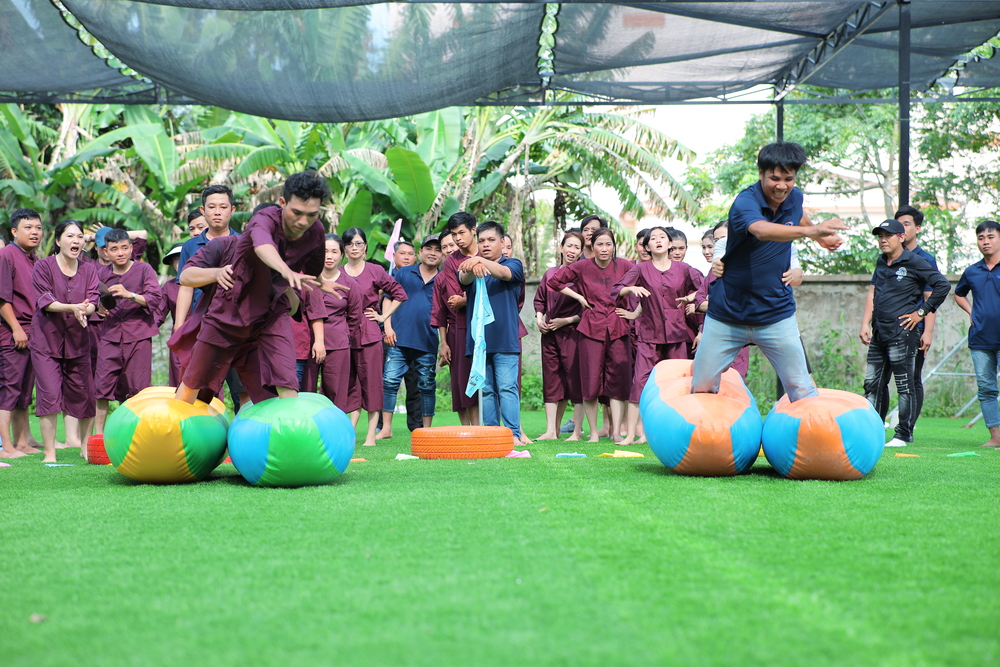 Team building: Trò chơi dân gian - Khu du lịch sinh thái Phú Điền