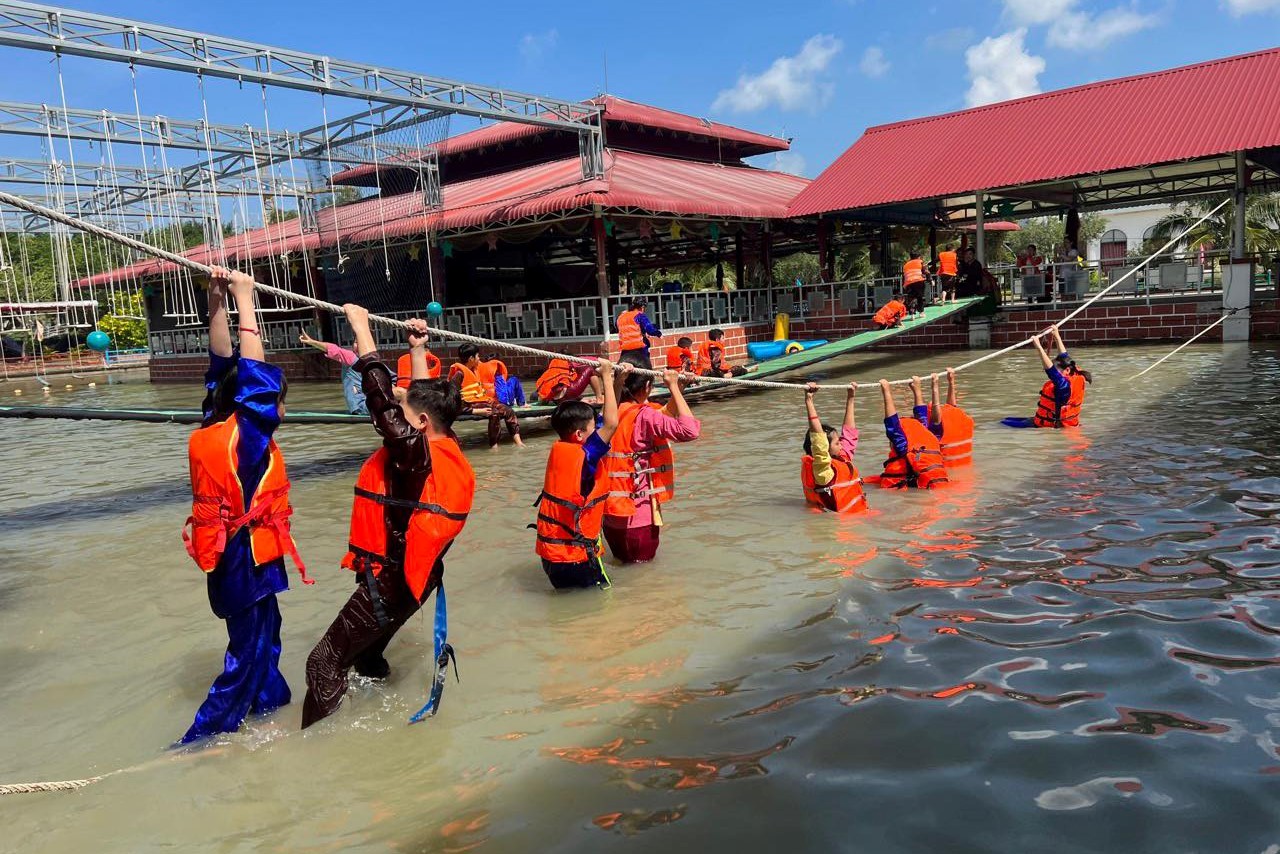 Team building: Trò chơi dân gian - Khu du lịch sinh thái Phú Điền