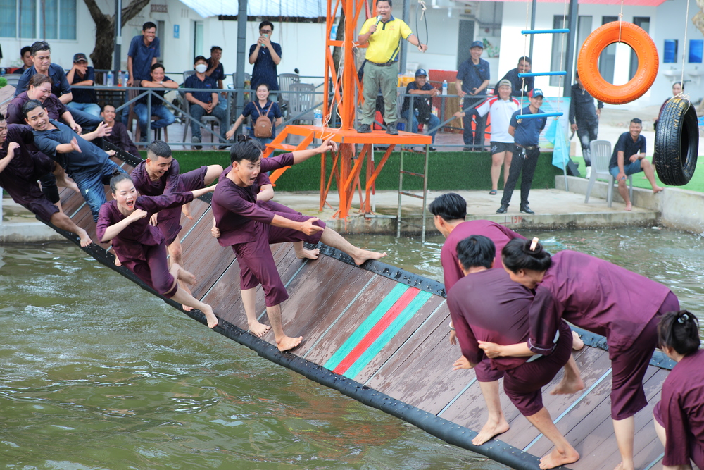 Team building: Trò chơi dân gian - Khu du lịch sinh thái Phú Điền