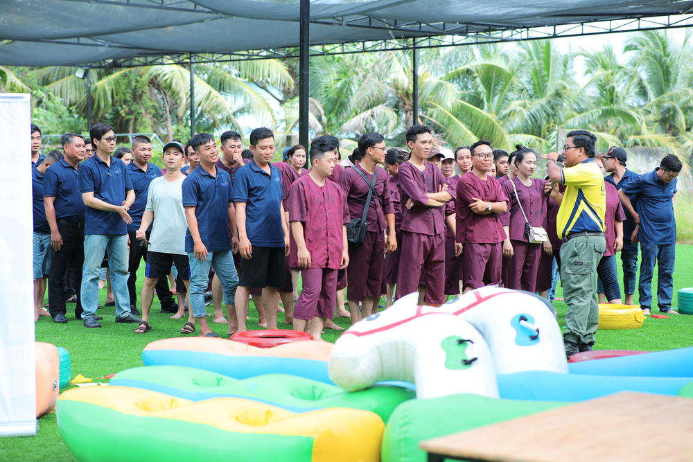 Team building: Trò chơi dân gian - Khu du lịch sinh thái Phú Điền