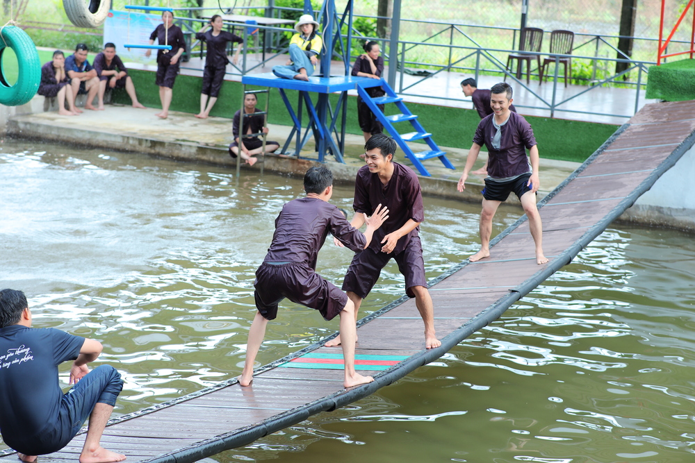 Team building: Trò chơi dân gian - Khu du lịch sinh thái Phú Điền