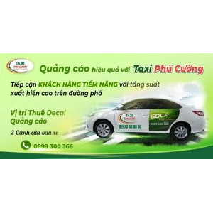 Dịch vụ Quảng cáo trên xe