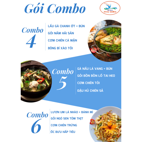 🔥 Ưu đãi Combo Ẩm thực 4 món