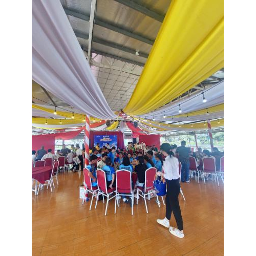 Không gian tổ chức rực rỡ, chuyên nghiệp và đậm chất Phú Điền