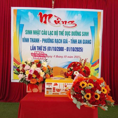 Mừng Sinh Nhật Câu Lạc Bộ Thể Dục Dưỡng Sinh Vĩnh Thanh Lần Thứ 25 Tại Khu Du Lịch Phú Điền