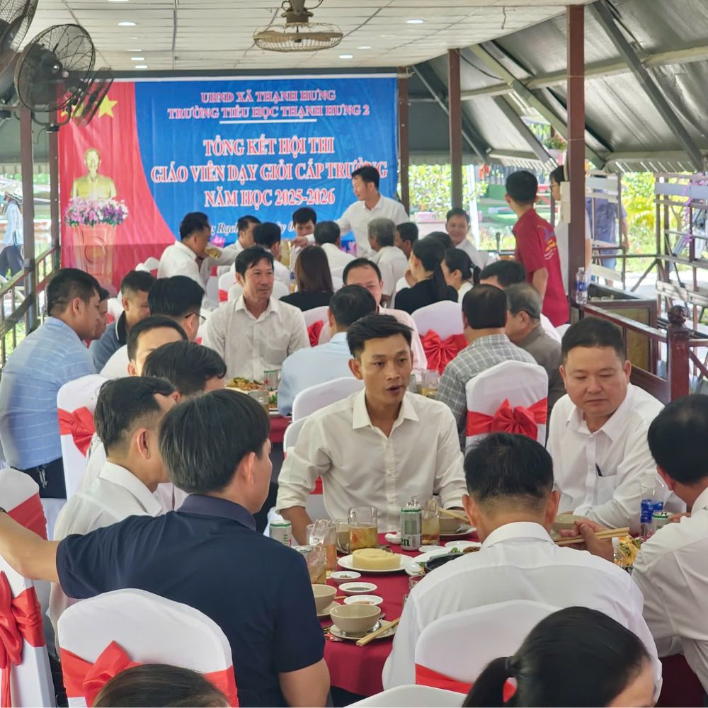 UBND Xã Thạnh Hưng – Trường Tiểu Học Thạnh Hưng 2 Tổng Kết Hội Thi Giáo Viên Dạy Giỏi Cấp Trường Năm Học 2025 – 2026