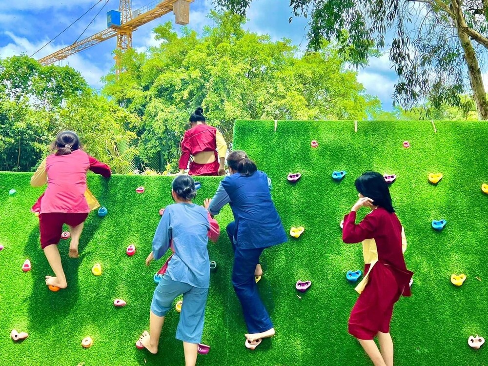 Không gian thiên nhiên rộng rãi, thoáng đãng