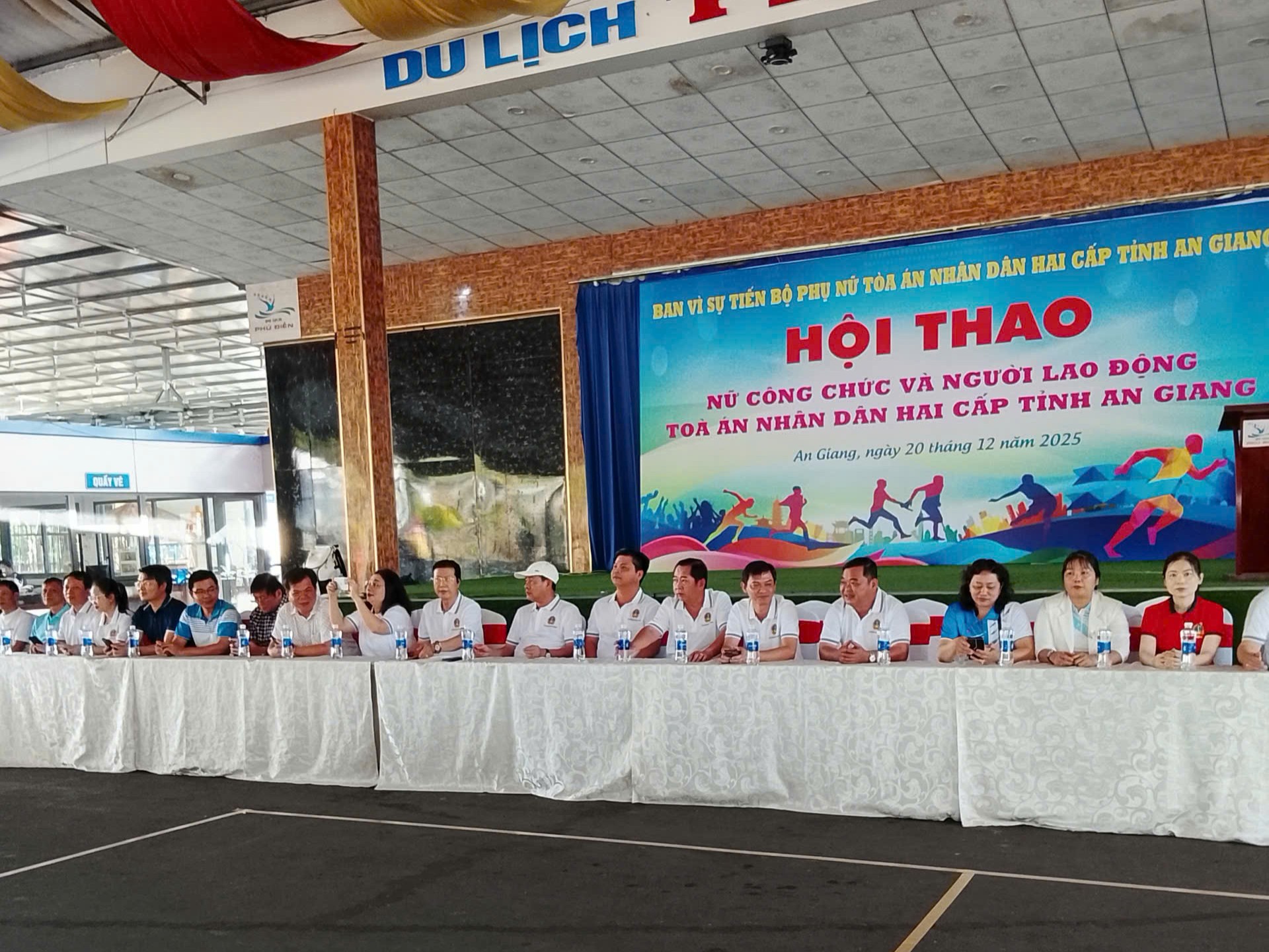 Hội thao nữ công chức, người lao động TAND hai cấp tỉnh An Giang