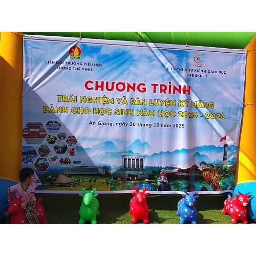 Trải nghiệm kỹ năng sống bổ ích cho học sinh Trường Tiểu học Lương Thế Vinh