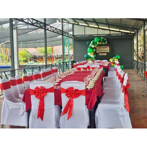 Không gian tổ chức sinh nhật ngoài trời